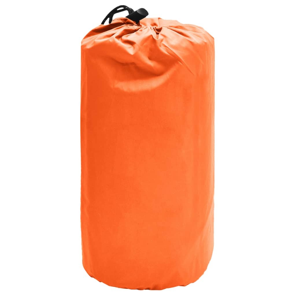Inflatable Air Mattress with Pillow 58x190 cm Orange